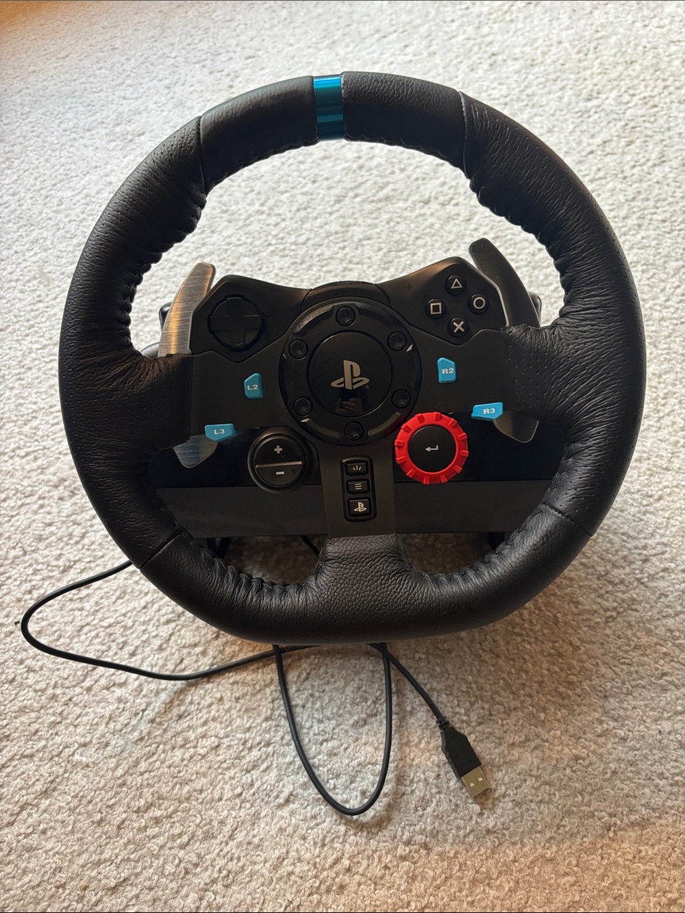 Logitech G29 Black Steering Wheel Controller